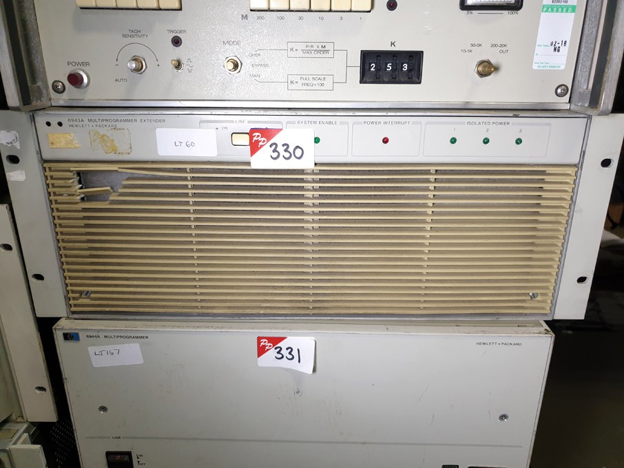 HP 6943A multi programmer extender - lot located a...
