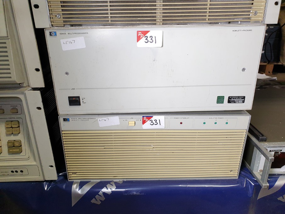 HP 6942A multi programmer, HP 6944A multi programm...
