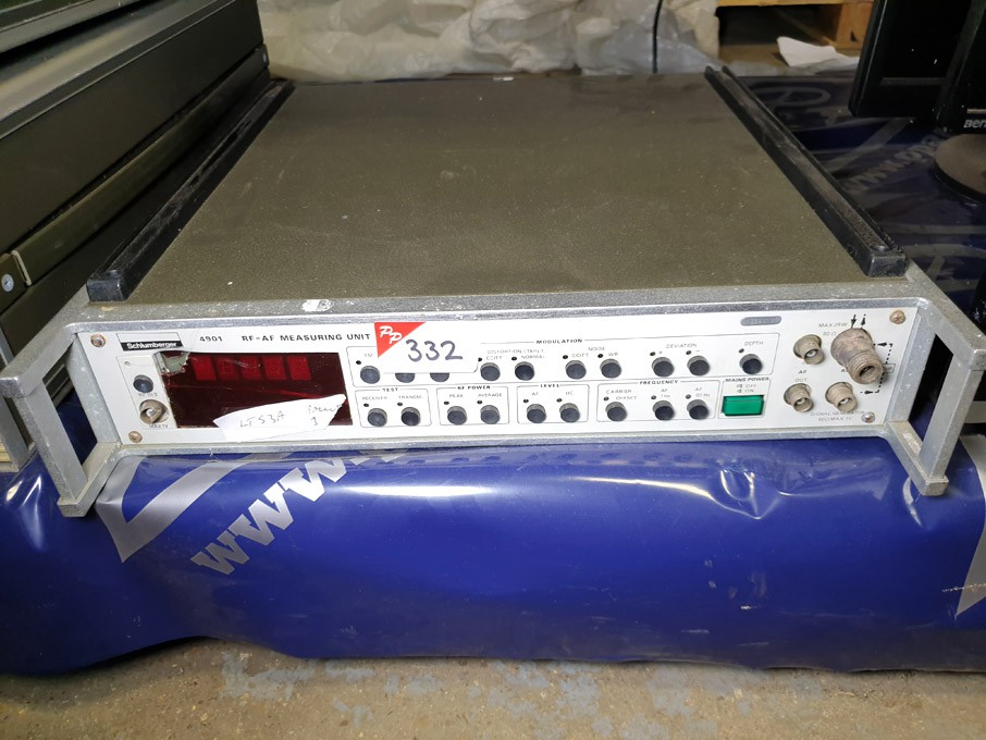 Solartron 4901 RF-AF measuring unit - lot located...