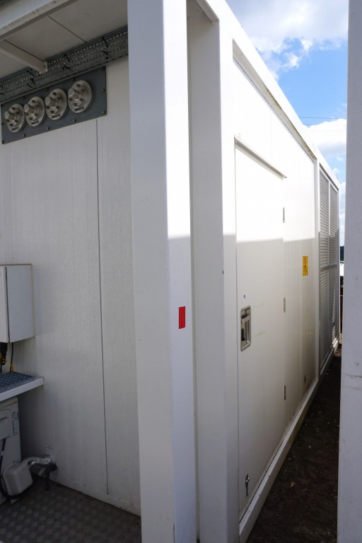 Secure climate controlled container, built in air...