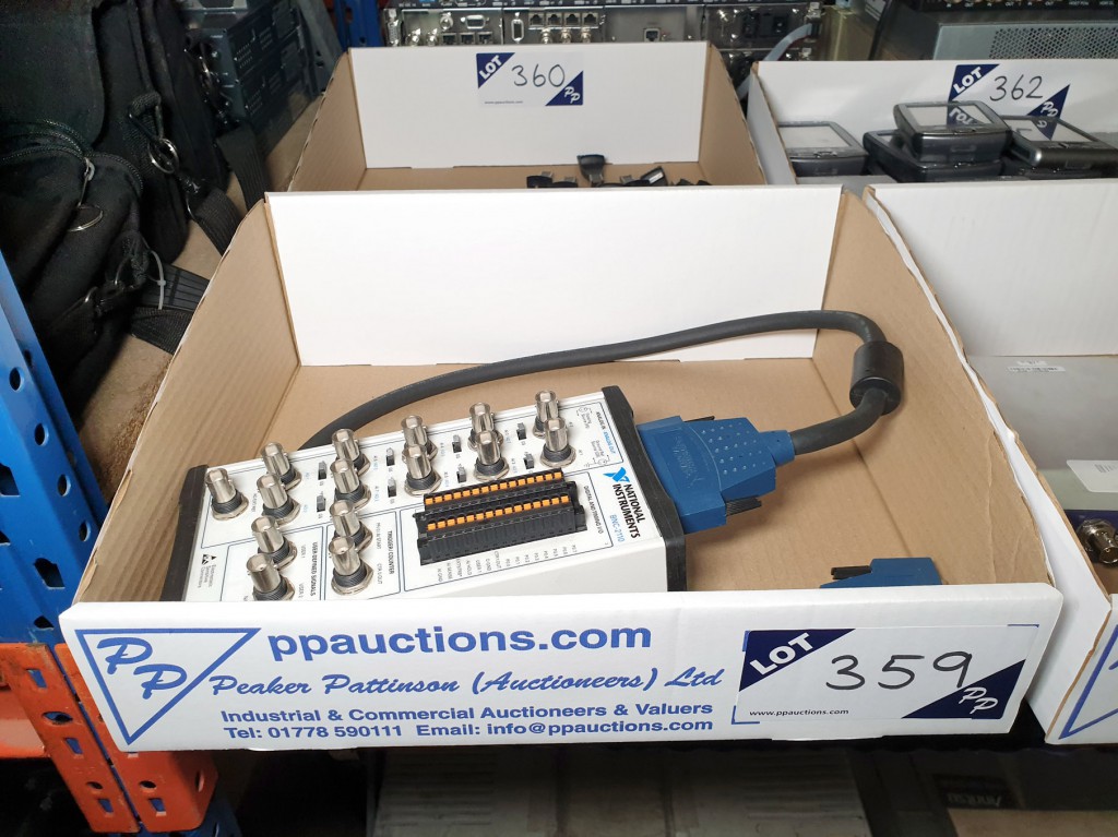 National Instruments BNC-2110 panel