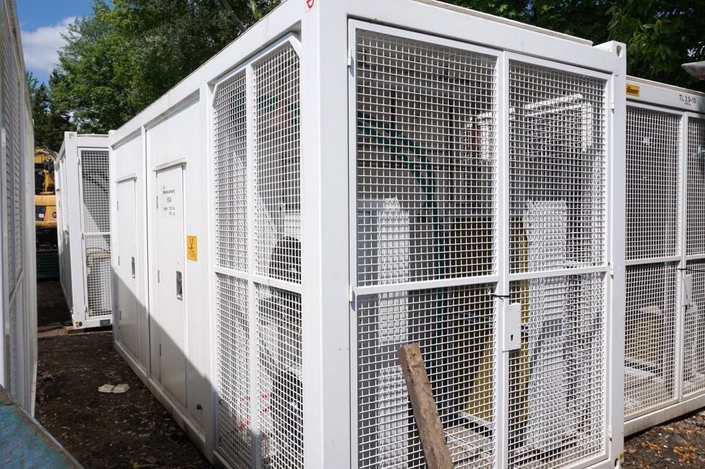 Secure climate controlled container, twin door, bu...