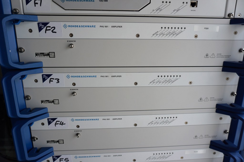 Rohde & Schwarz PHU901 rack type UHF amplifier (20...