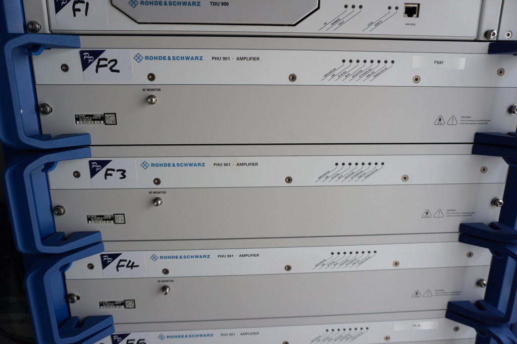 Rohde & Schwarz PHU901 rack type UHF amplifier (20...