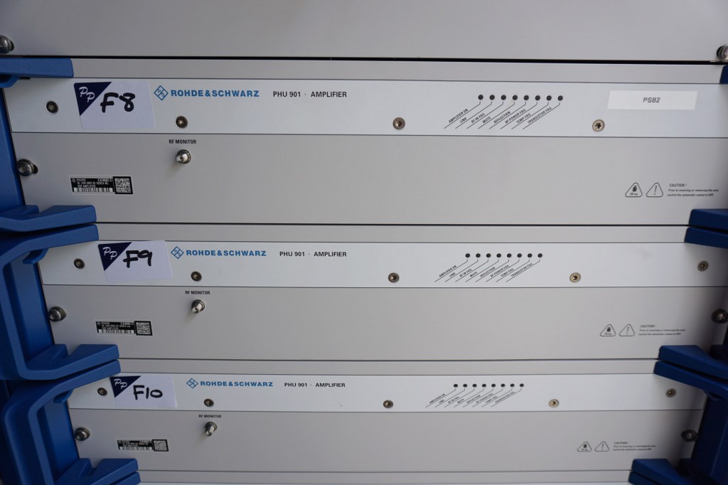 Rohde & Schwarz PHU901 rack type UHF amplifier (20...