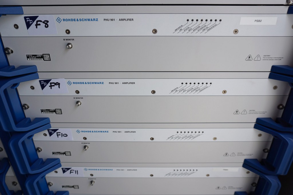 Rohde & Schwarz PHU901 rack type UHF amplifier (20...
