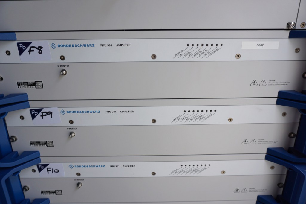 Rohde & Schwarz PHU901 rack type UHF amplifier (20...