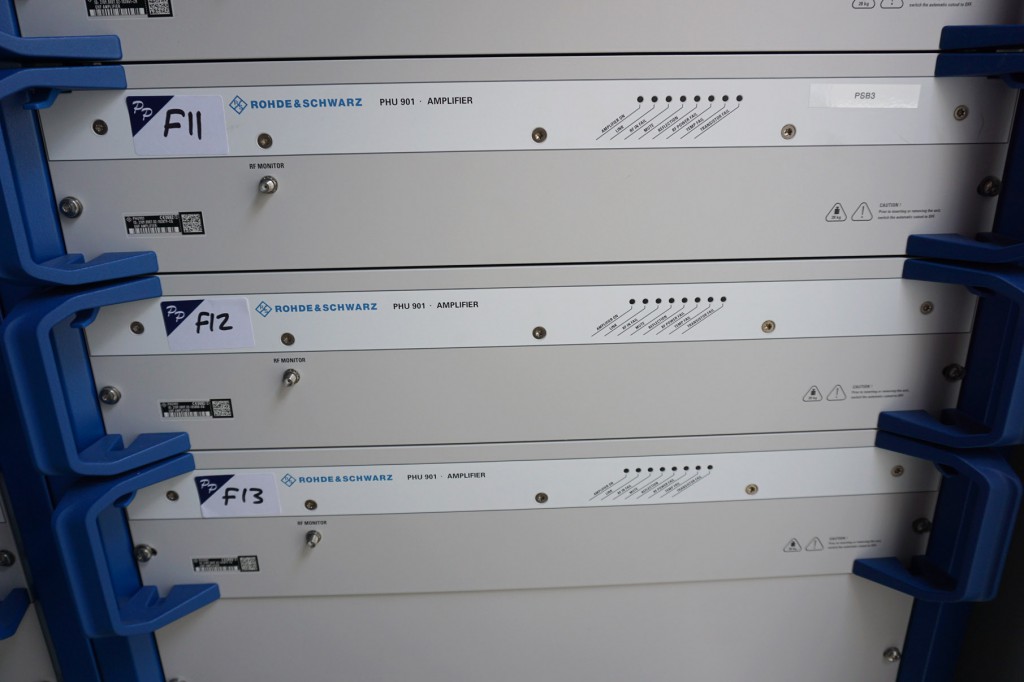 Rohde & Schwarz PHU901 rack type UHF amplifier (20...