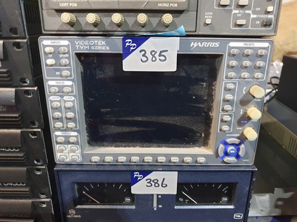 Harris Videotek TVM9100 PKG monitor