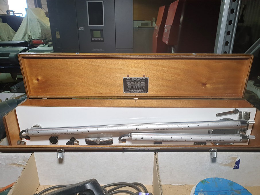 Air Flow Developments Mark 4 air flow testing set...