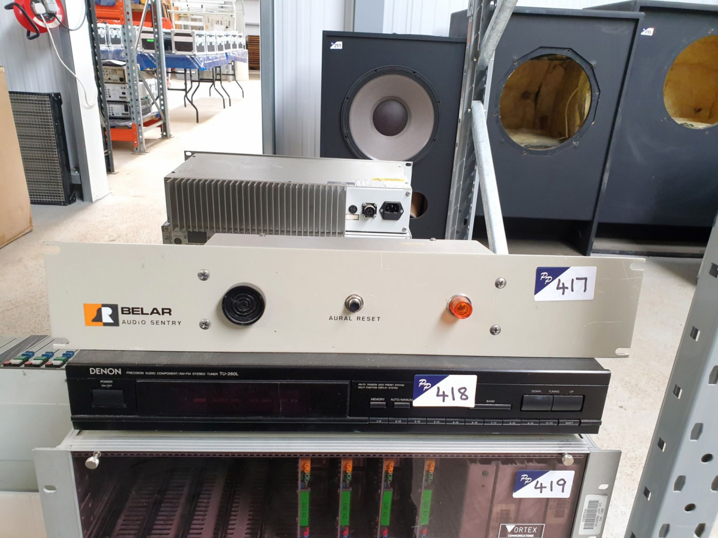 Belar AS-1 audio sentry unit