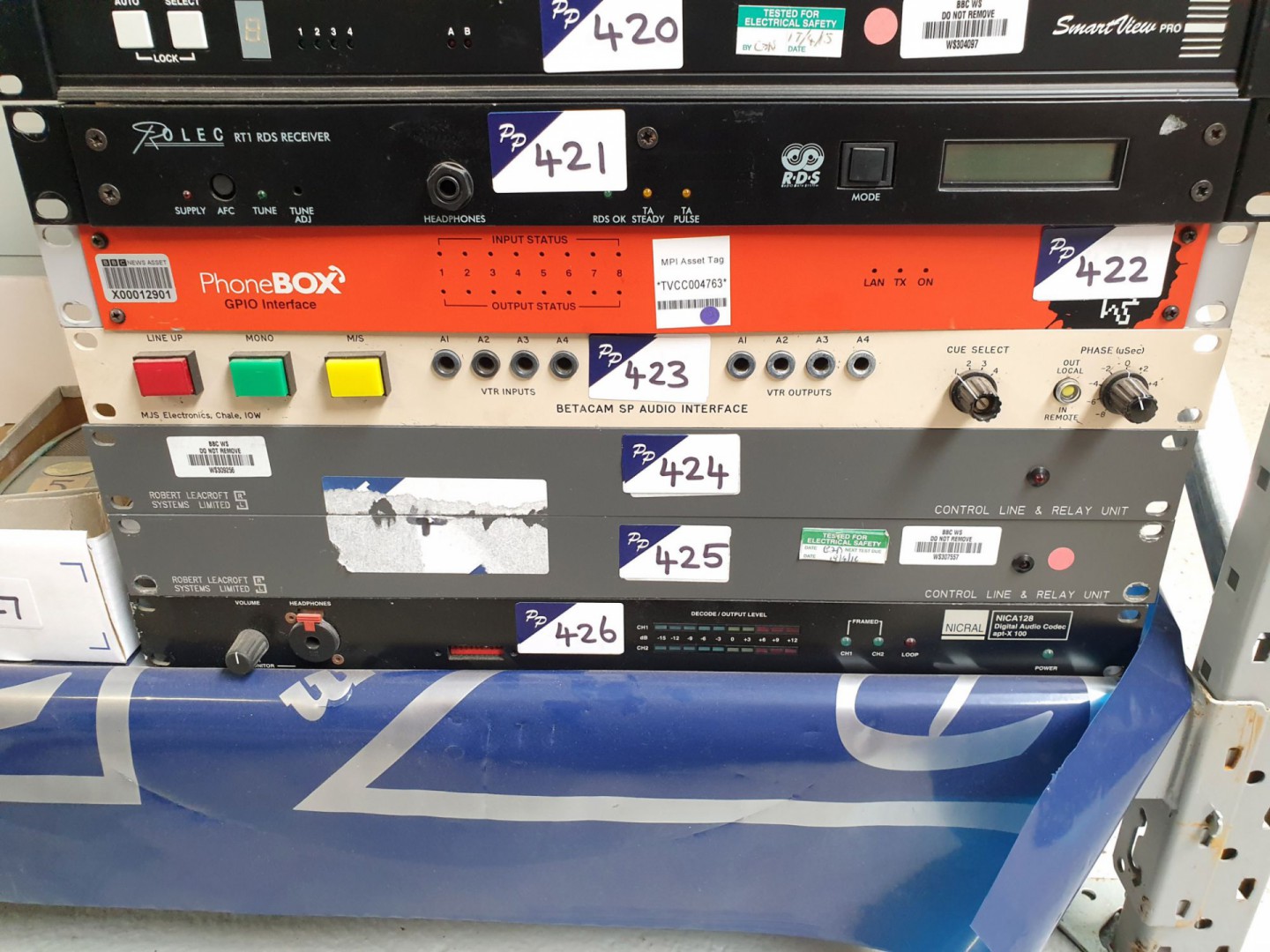 Robert Leacroft control line & relay unit