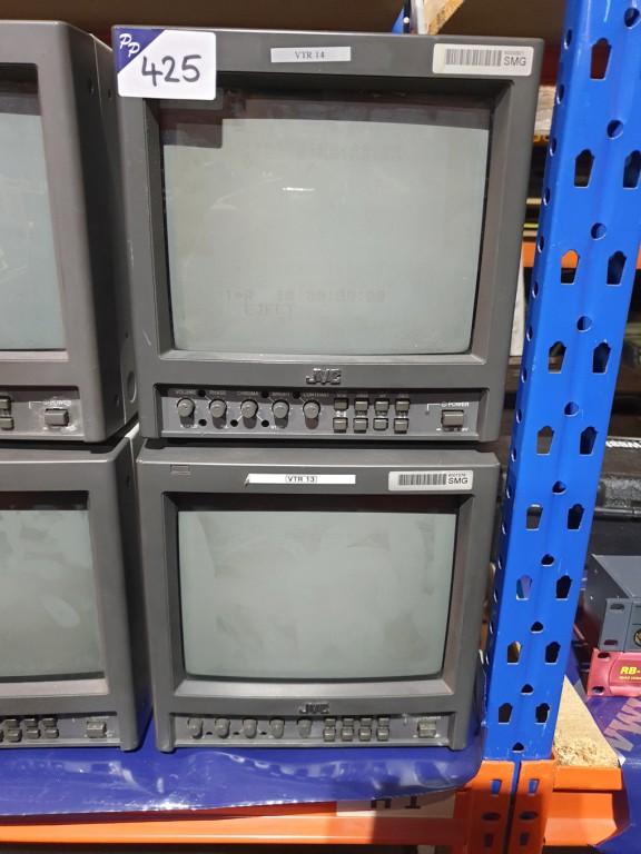 2x JVC TM-1010PN CRT monitors
