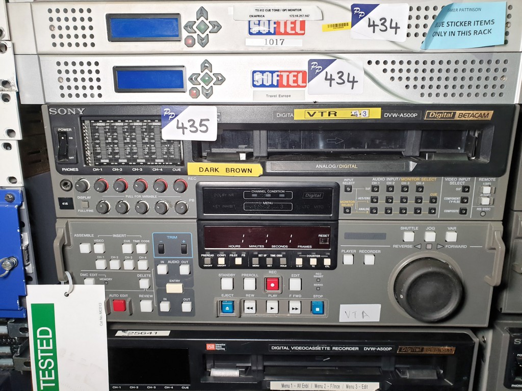 Sony DVW-A500P digital video cassette recorder