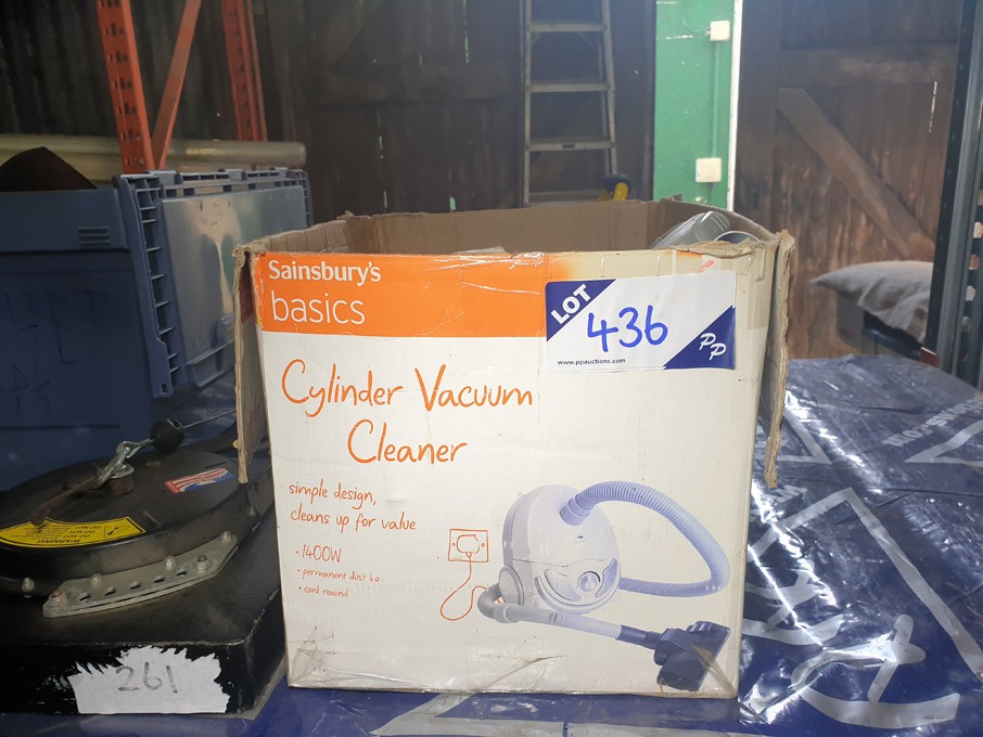 Sainsbury's Basics cylinder vacuum cleaner, 1400W,...
