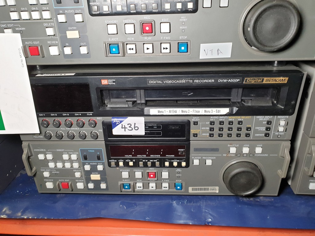 Sony DVW-A500P digital video cassette recorder