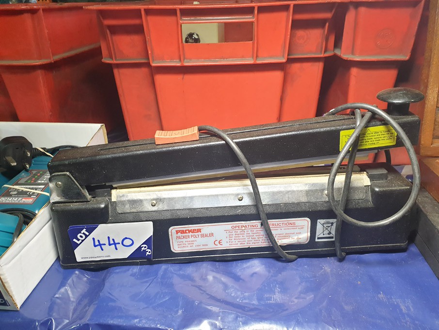 Parker Packer PBS 300/C poly sealer, 500W, 240v -...
