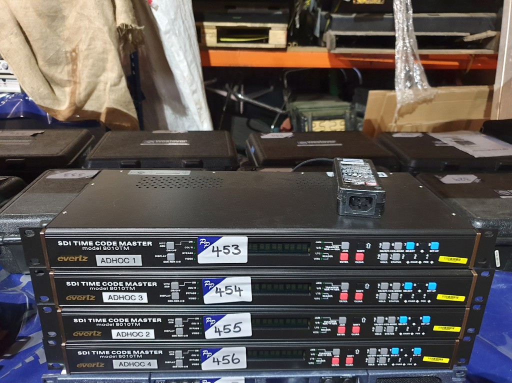 Evertz 8010TM SDi time code master