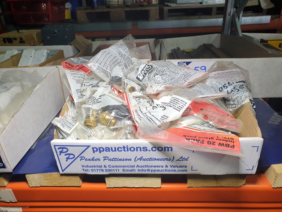SWF indoor gland packs (unused) - lot located at:...
