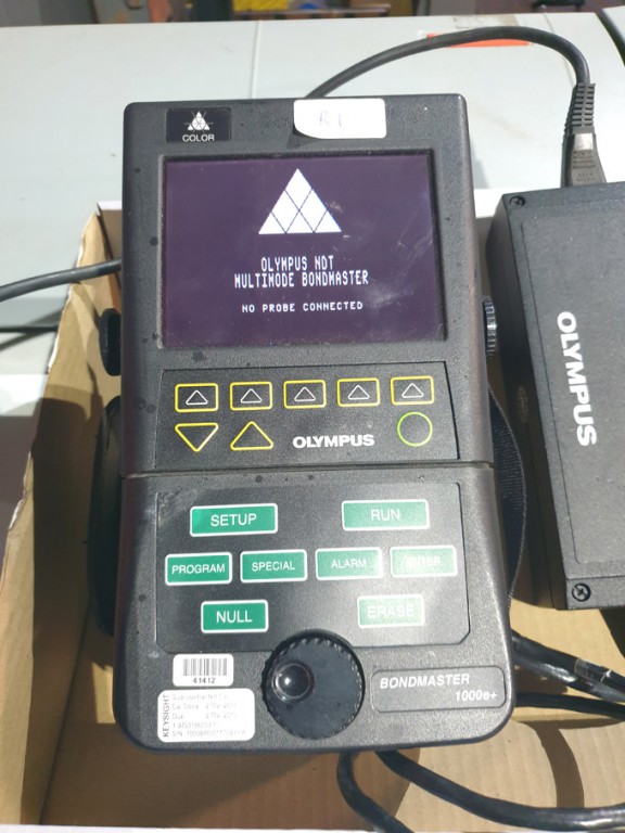 Olympus NDT Bondmaster 1000E+ composite inspection...