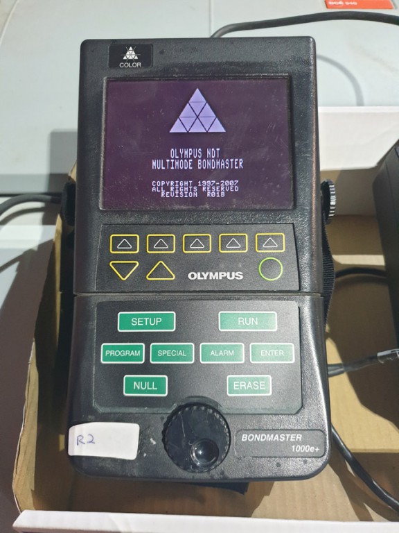Olympus NDT Bondmaster 1000E+ composite inspection...