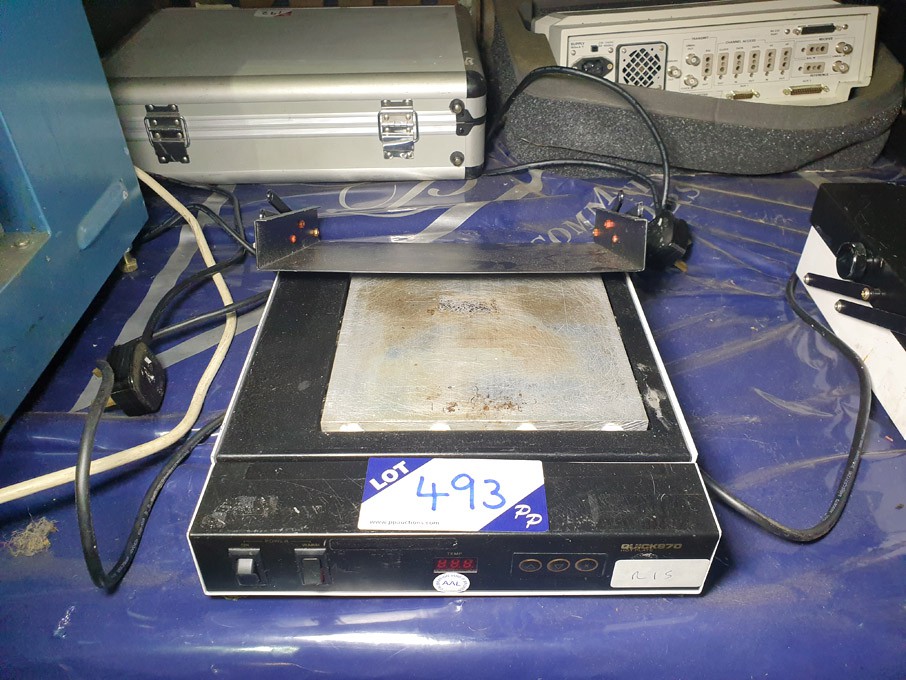 Quick 870 digital hotplate - lot located at: PP Sa...