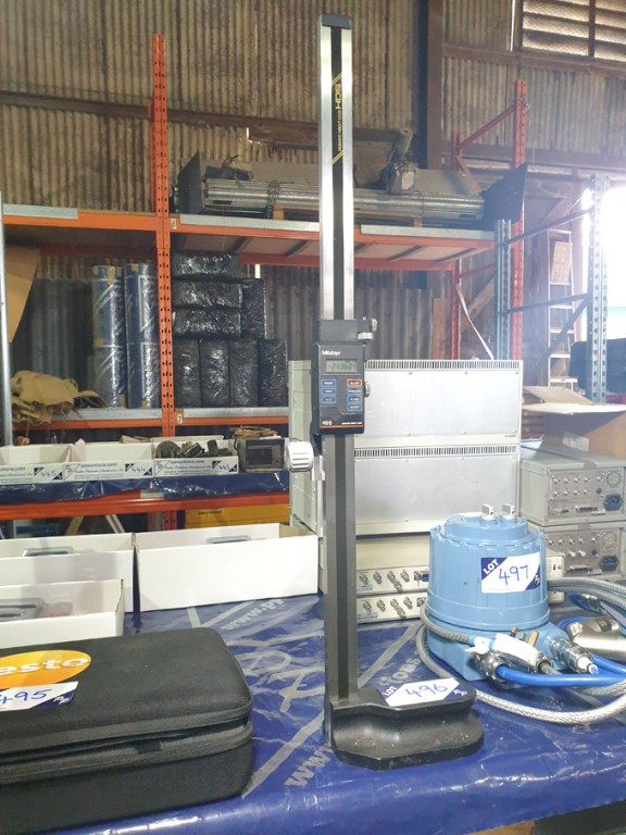 Mitutoyo HDS-G24 digimatic height gauge, 600mm cap...