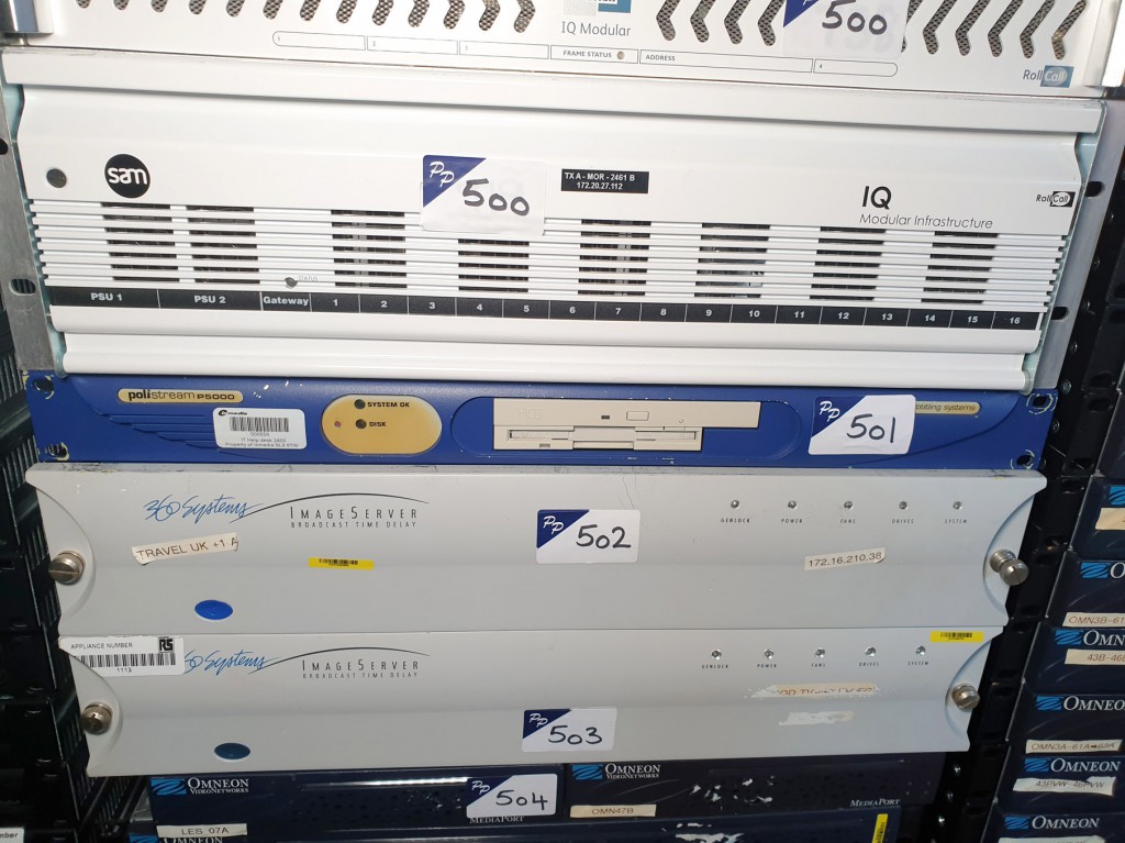 Screen Systems P5000 Polistream subtitling system