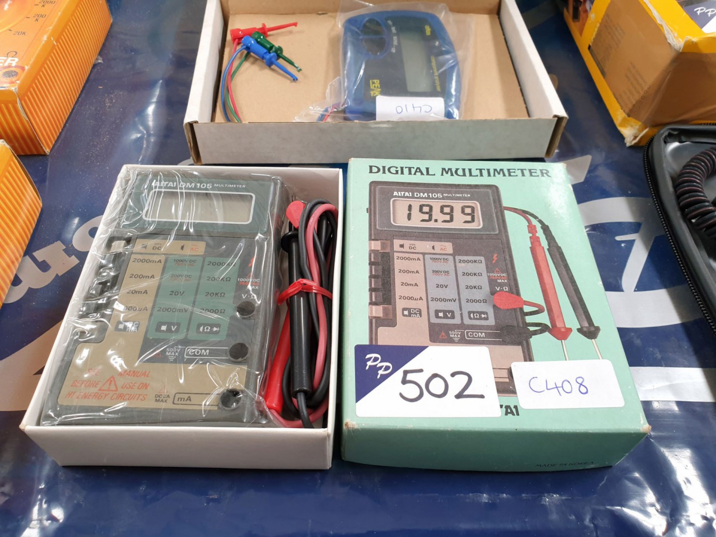 Altai DM105 digital multimeter with leads (boxed &...