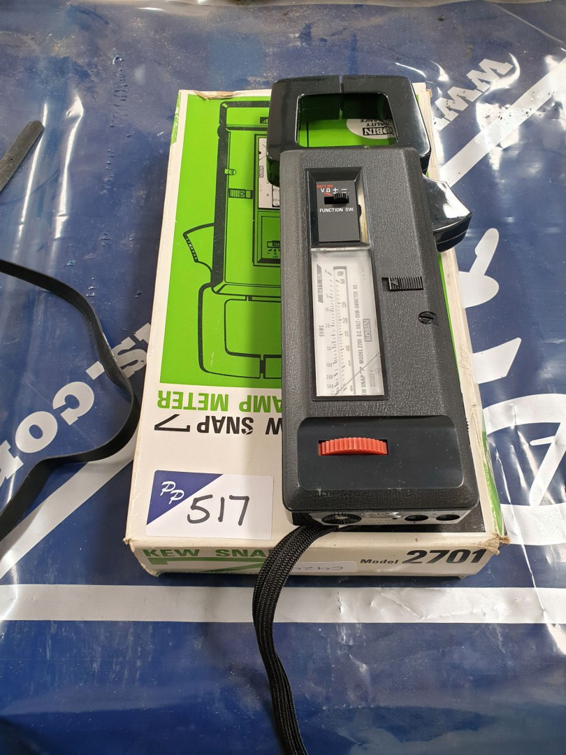 Robin 2701 Kew Snap 7 clamp meter with case & lead...