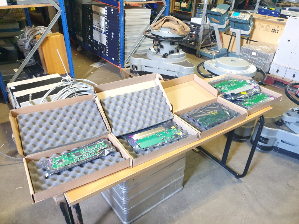 Qty various Miranda input cards inc: 4x VDA 1002 a...