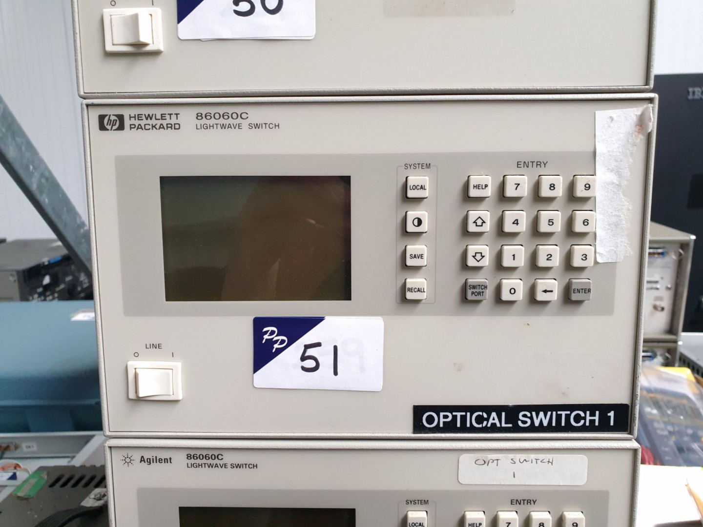 Agilent 86060C light wave switch (C163)