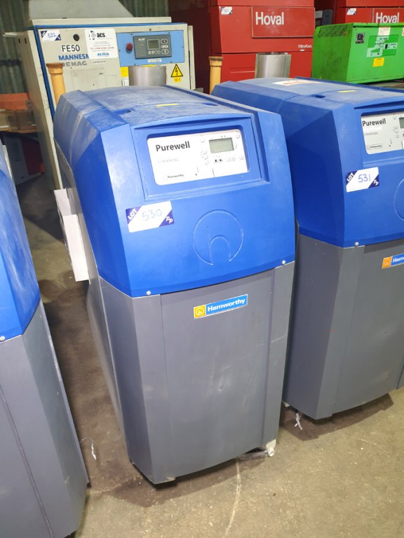 Hamworthy Purewell Variheat 180 gas fired condensi...