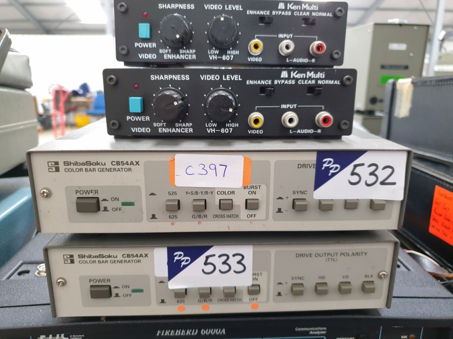 Shibasoku CB54 AX colour bar generator (C397)