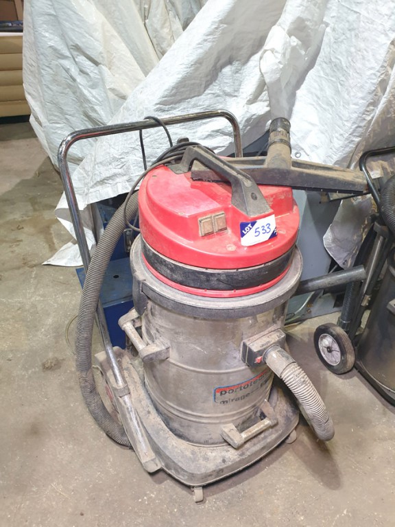 Portotecnica Mirage 1629 mobile industrial vacuum,...