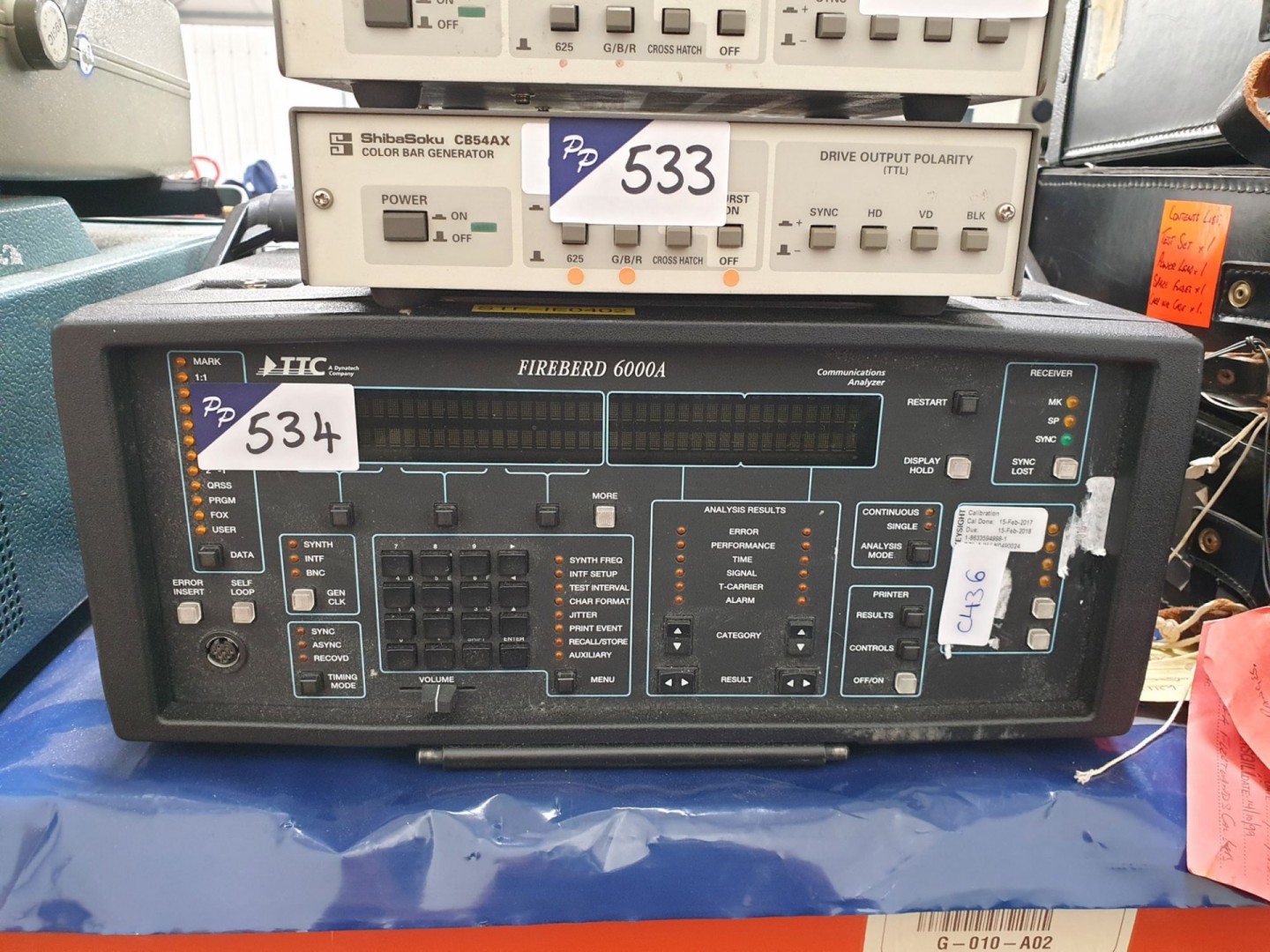 TTC Fireberd 6000A communication analyser (C436)