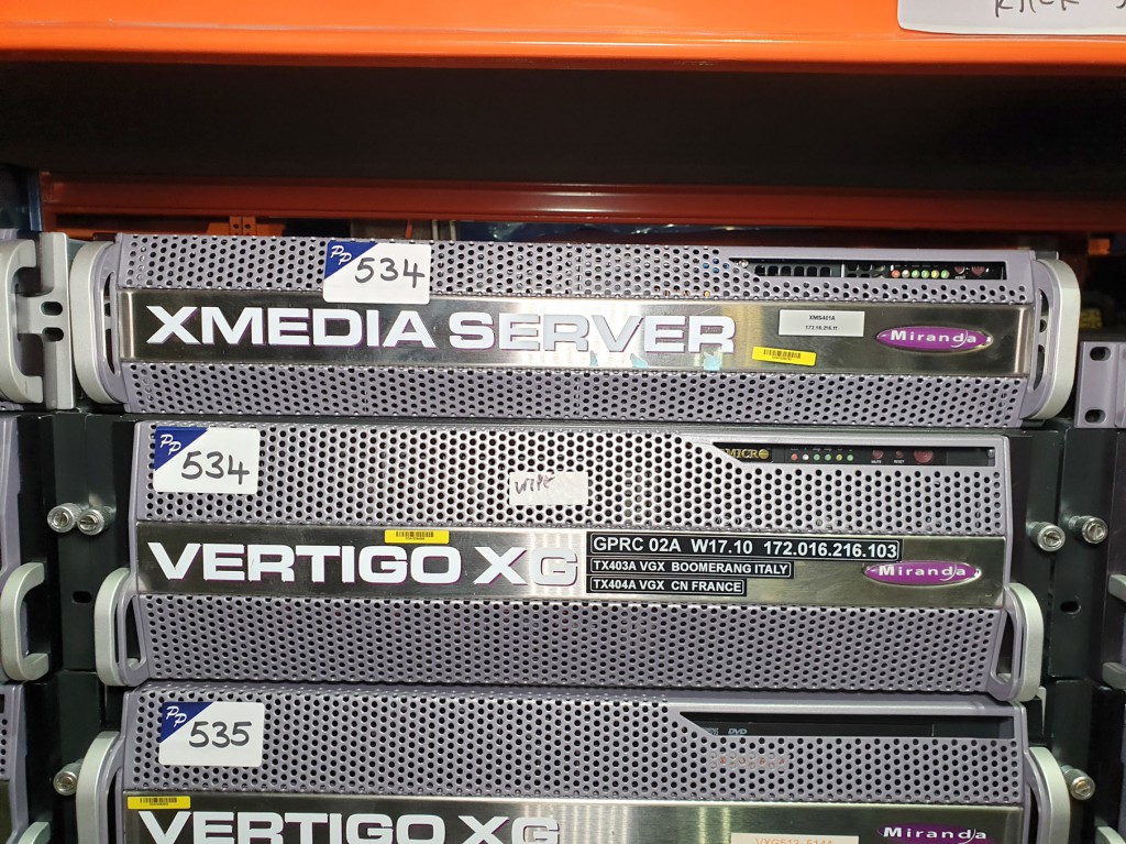 Miranda Xmedia server, Miranda Vertigo XG media se...
