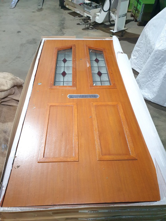 5x Gleneagles left hand security doors, 2030x925mm...