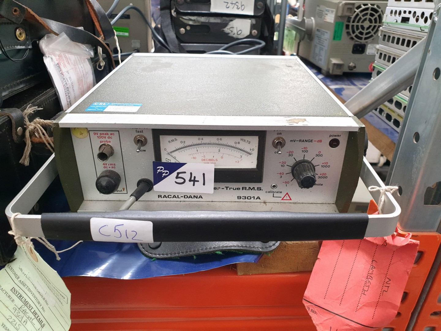 Racal 9301A RF millivoltmeter (C512)