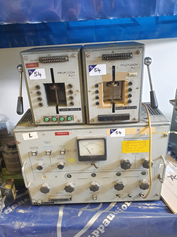 W&G WZL181 coils turn indicator & PJ2 test jig