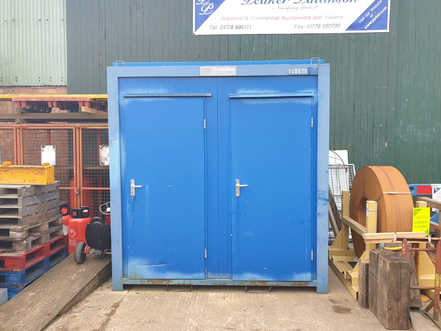 CTX container toilet block, 2x toilets, 2400x1400m...