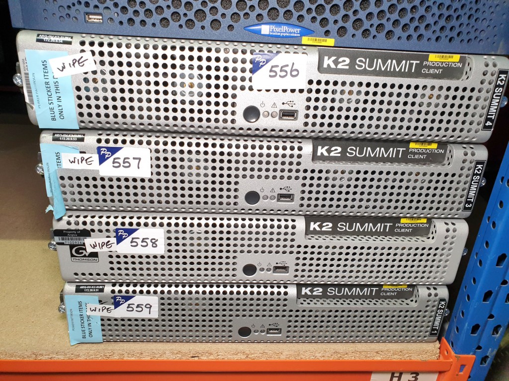 Grass Valley K2 summit production client server