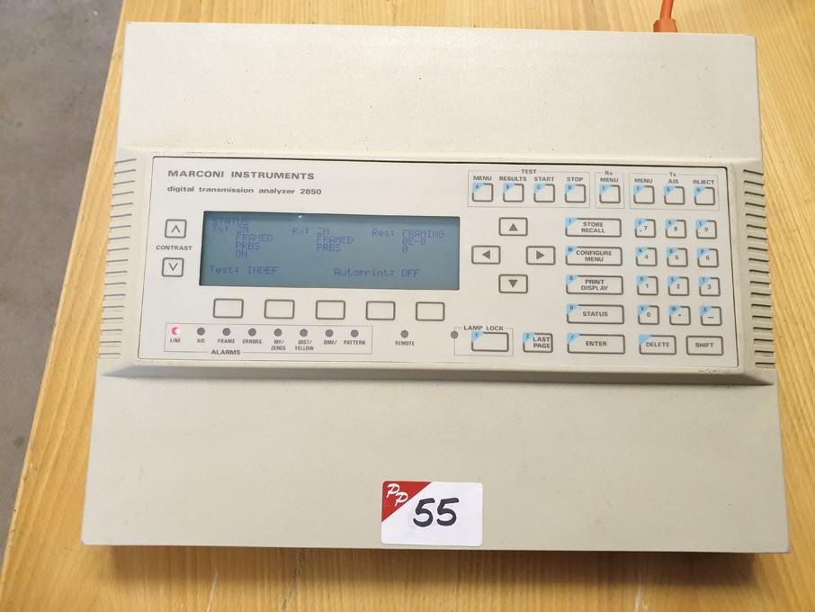 Marconi 2850 digital transmission analyser - lot l...