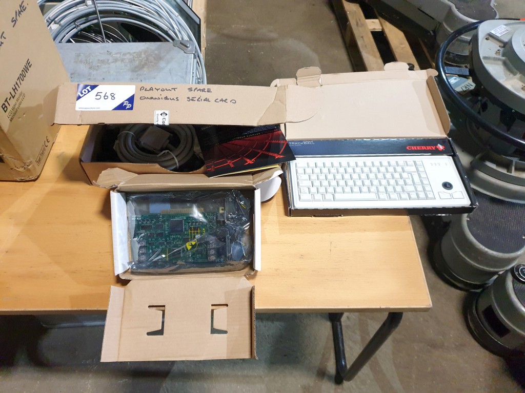 Qty various inc: Omnibus Pci VITC input card, cher...