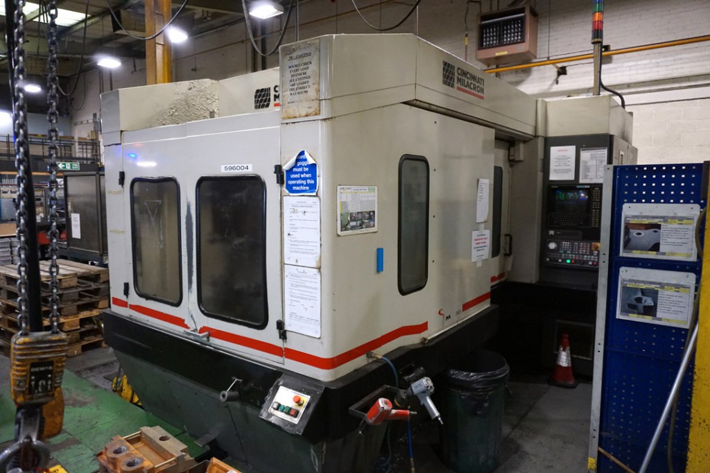 Cincinnati Milacron Maxim 630 CNC twin pallet HMC,...