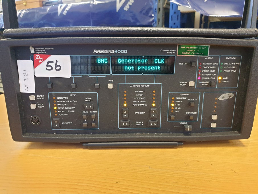 Telecommunications firebird 4000 communications an...