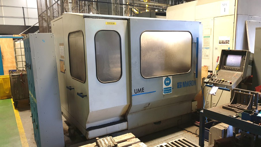Mikron UME 710/900 CNC vertical milling machine, 1...