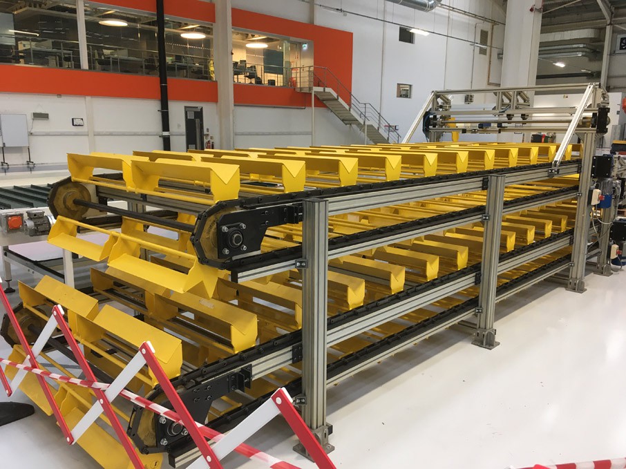 STM Power Transmission Ltd powered conveyor with 6...