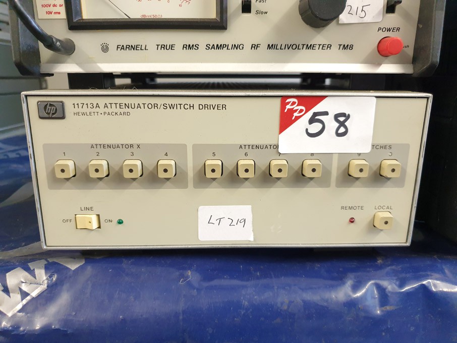 HP 11713A attenuator / switch driver - lot located...