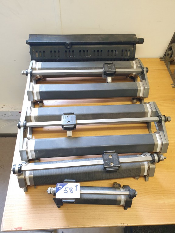 5x various Rheostats (variable resistor)
